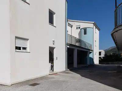 outside