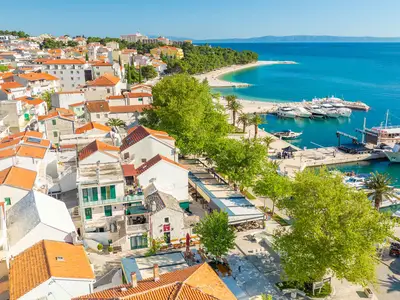 Ferienwohnung für 4 Personen (50 m²) in Baska Voda 1/10