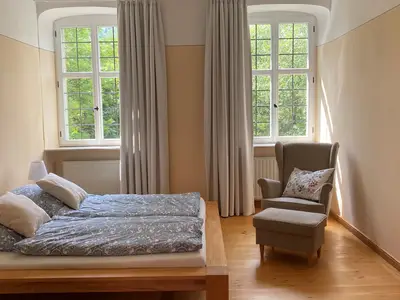 Propstei Wechterswinkel_FeWo_Benedicta und Conrad_Schlafzimmer 2