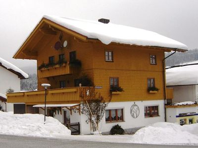 Haus im Winter