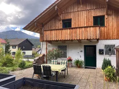 Terrasse mit Arberbl