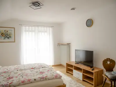 Blick in das zweite Schlafzimmer