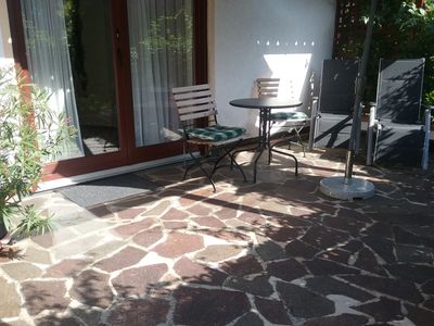 Terrasse mit Bestuhlung