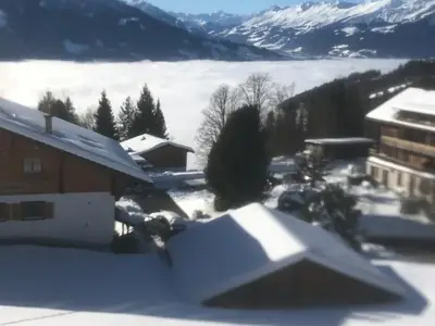 Winteraussicht auf Nebelmeer