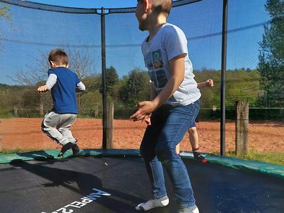 Pauli Trampolin Spielplatz