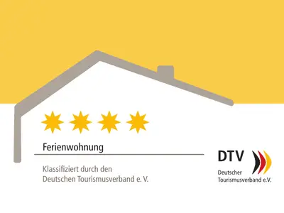 Ihre Ferienwohnung ist ausgezeichnet mit 4 Sternen