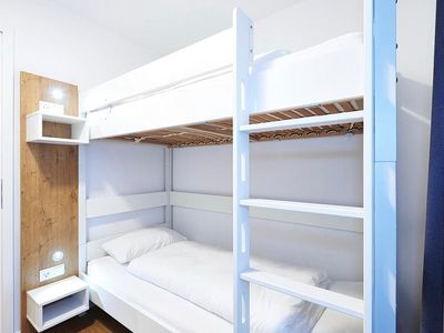 Schlafzimmer mit Etagenbett