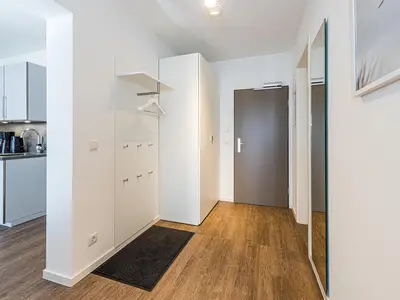Flur mit Garderobe