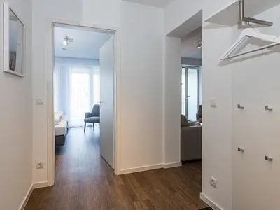 Flur mit Garderobe