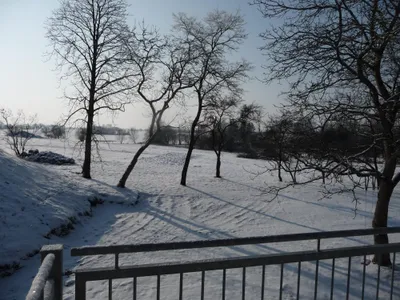 Winter auf dem Bauernhof