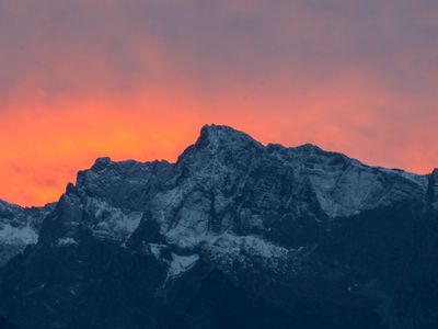 Herrliches Bergpanorma im Haus Christl