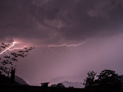 Impression Gewitter in Berchtesgaden