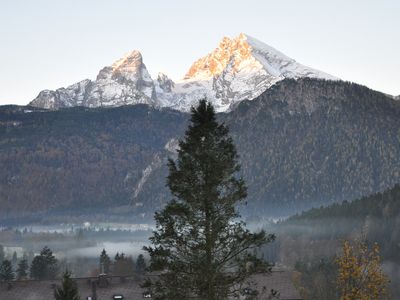 Aussicht mit Watzmann