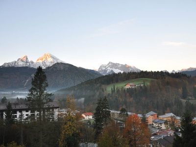 Aussicht mit Watzmann