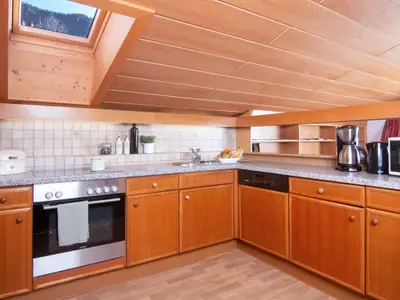 Die vollausgestattete Küche