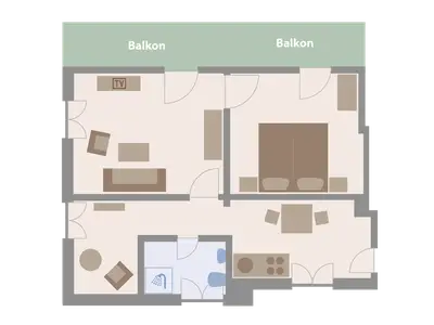 Grundriss Alm