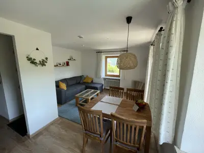 Essecke mit Sofa