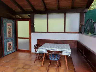 Ferienwohnung 2 - Sitzgruppe Terrasse