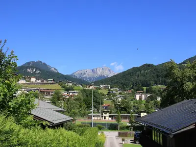 Ferienwohnung 4 - Aussicht auf den Untersberg