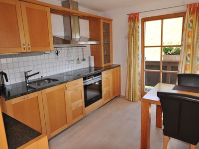 Wohnküche mit Watzmannblick