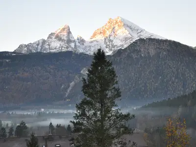 Aussicht mit Watzmann