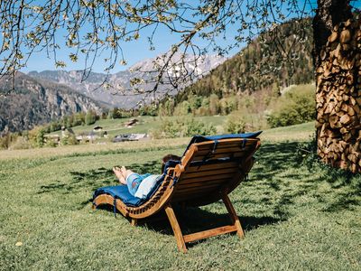 Gartenliegen zum entspannen