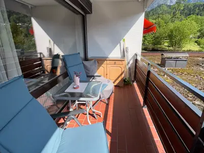 Balkon mit Aussicht