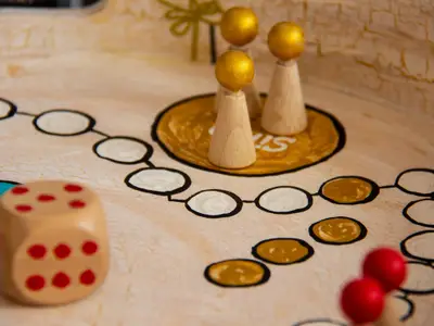 Spiel / Detail im Wohnzimmer