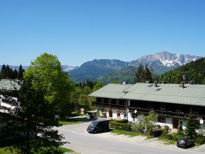 Blick vom Balkon