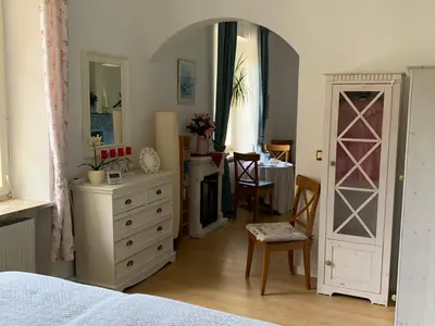 Schlafzimmer-Blick