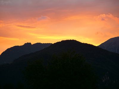 Abendstimmung auf Bernegg