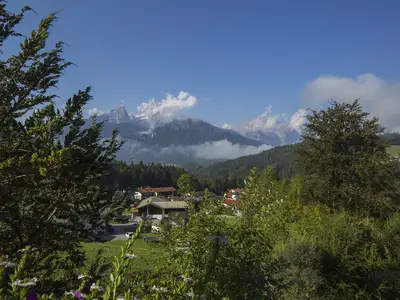 Aussicht vom Balkon
