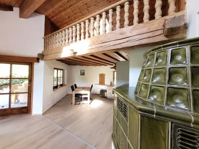 Essbereich mit Küche