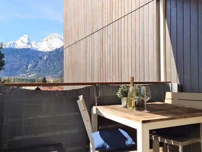 Gemütlicher Balkon Fewo Höhenflug