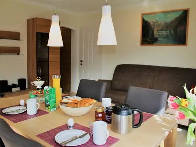 Essbereich Fewo Jennerblick