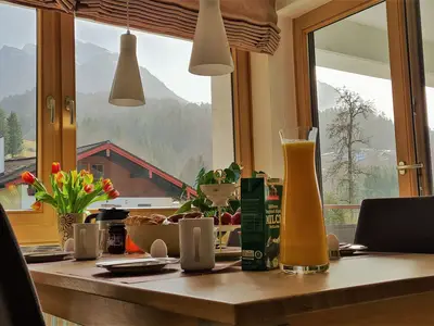 Essbereich Fewo Jennerblick