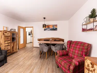 Wohnzimmer Ferienwohnung Watzi