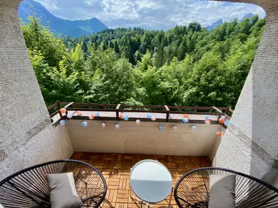 Balkon Ausblick
