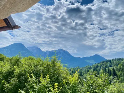 Balkon - Ausblick - Kehlstein bis Jenner