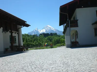 Aussen mit Watzmann
