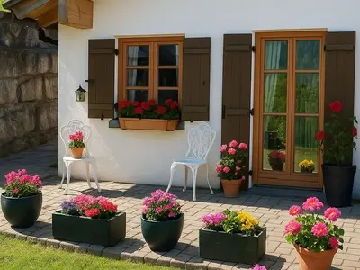 Aussenansicht Fewo Untersbergblick