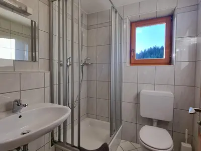 Badezimmer mit Toilette