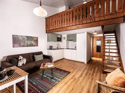 Wohnbereich Fewo Berglaune 44