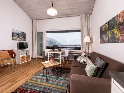 Wohnbereich Fewo Berglaune 44