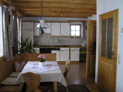 Küche mit Wohnstube