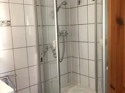 Dusche Ferienwohnung Burgl