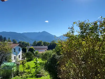 Blick von der Terrasse bzw. aus der Wohnung