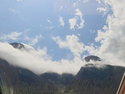 Aussicht aus dem Dachfenster