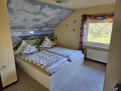 Schlafzimmer Fewo Haus Bärbel