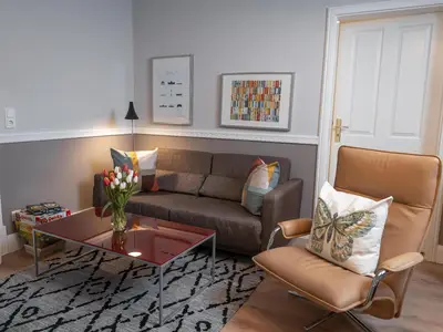 Wohnbereich. Wohn- / Schlafzimmer